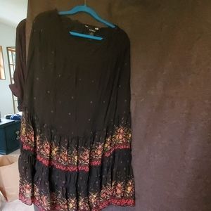 Express Hippie Maxi Skirt